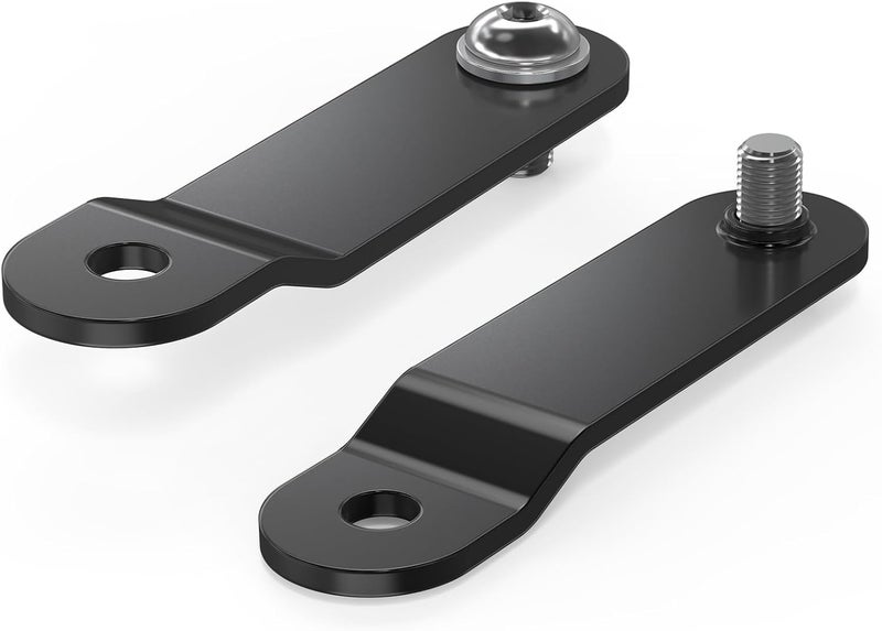 NICECNC Black 3" Gas Tank Lift Kit 3-Inch Fuel Tank Riser Kit Compatible with Harley Forty Eight XL1200X 2010-2018, Sportster 883 Super Low XL883L 2012-2022, Dyna Fat Bob FXDF 2008-2017, See Fitment - Image 3